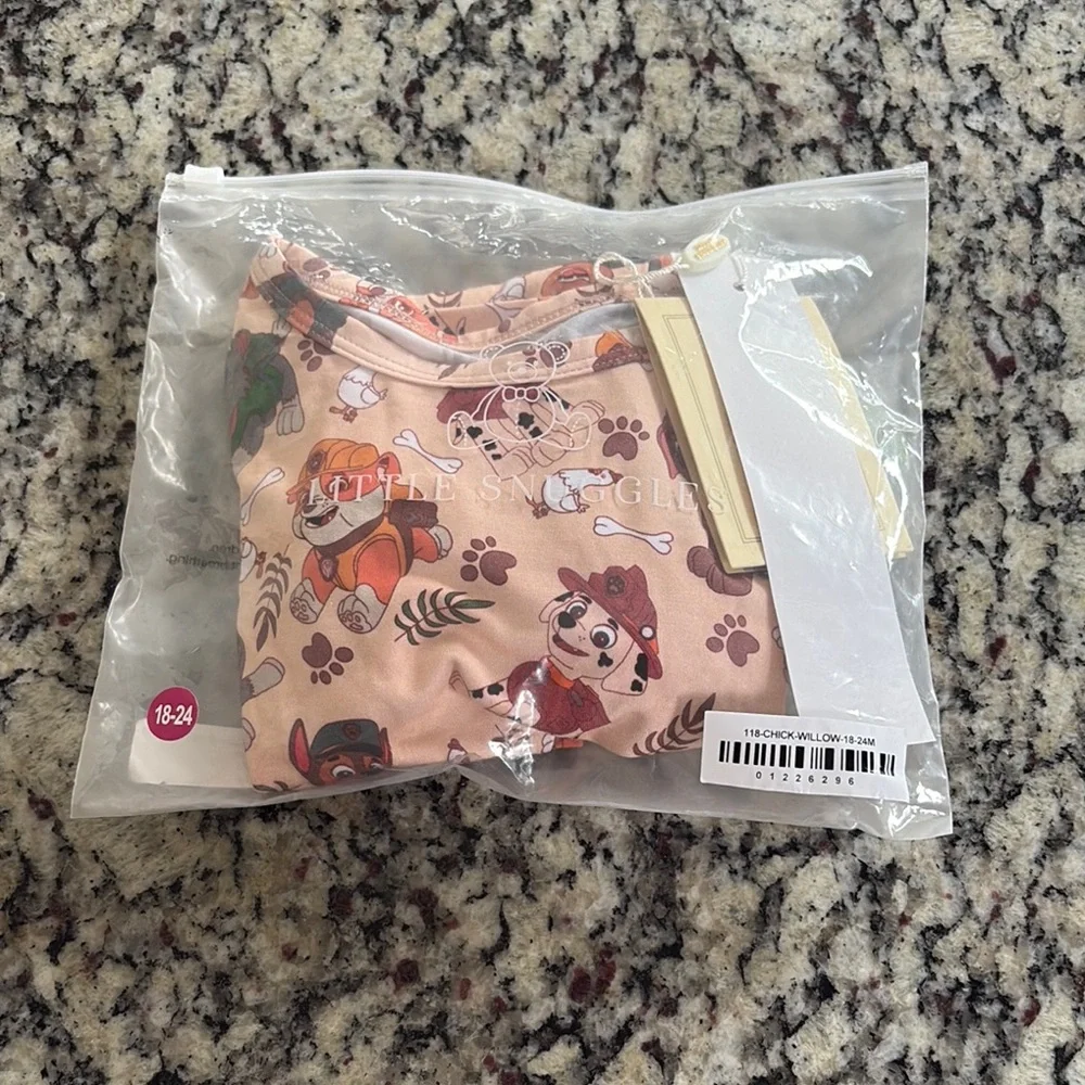 Little Snuggles Bamboo Paw Patrol Pajamas - Picture 10 of 12